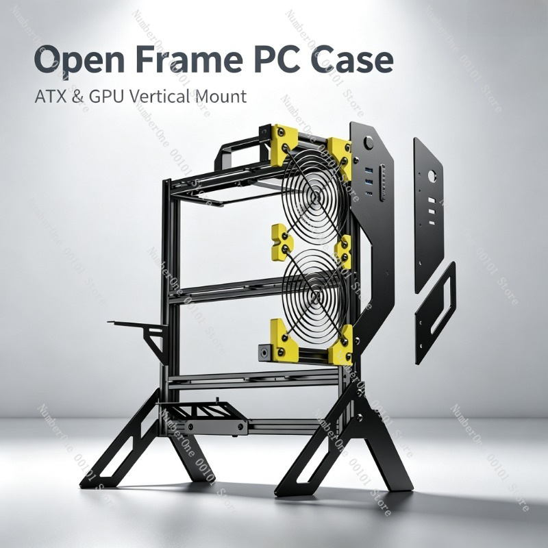 Pc Gaming Test - Kendin Yap Açık Çerçeveli Alüminyum PC