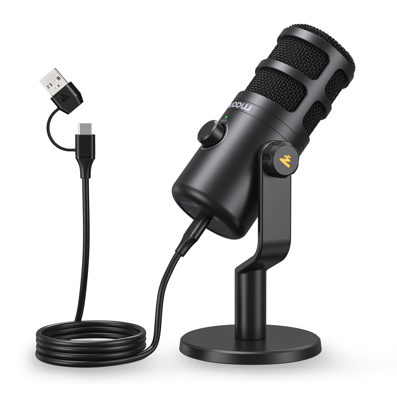 Gaming Microphone - Maono PD100U USB Dinamik Mikrofon Podcast