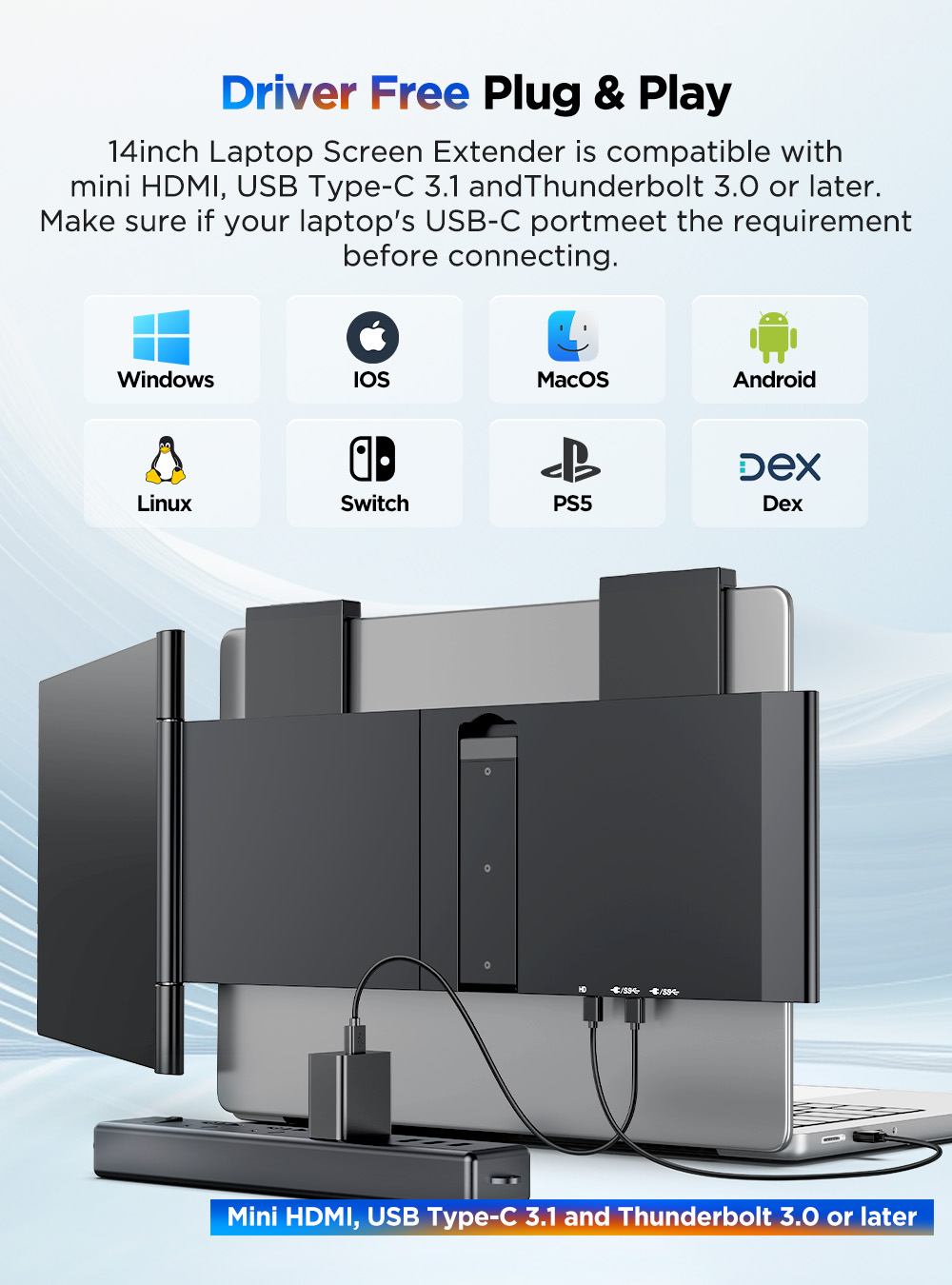 UPERFECT 14'' Taşınabilir Moni - Pc Gaming Y Monitor incelemesi ve fiyatı