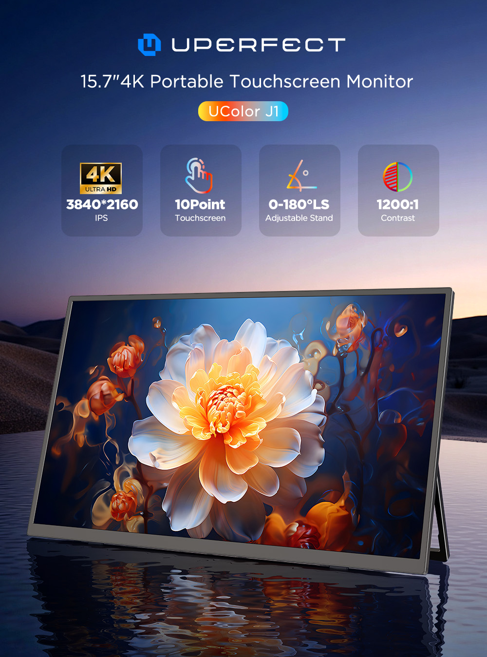 UPERFECT UColor J1 4K Dokunmat - Pc Gaming Y Monitor incelemesi ve fiyatı