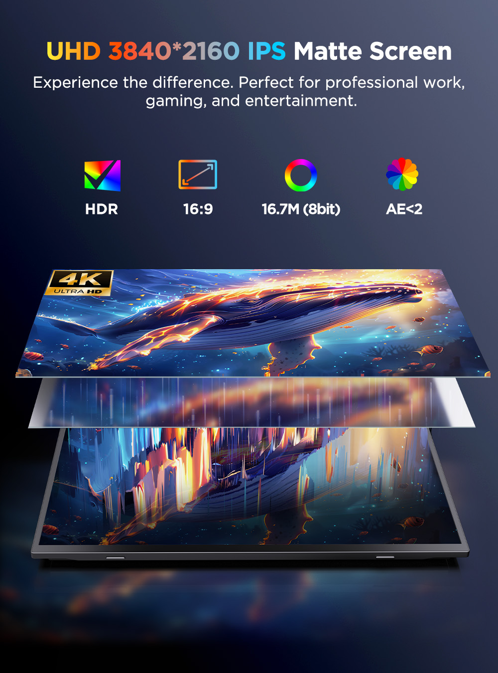 UPERFECT UColor J1 4K Dokunmat - Pc Gaming Y Monitor incelemesi ve fiyatı
