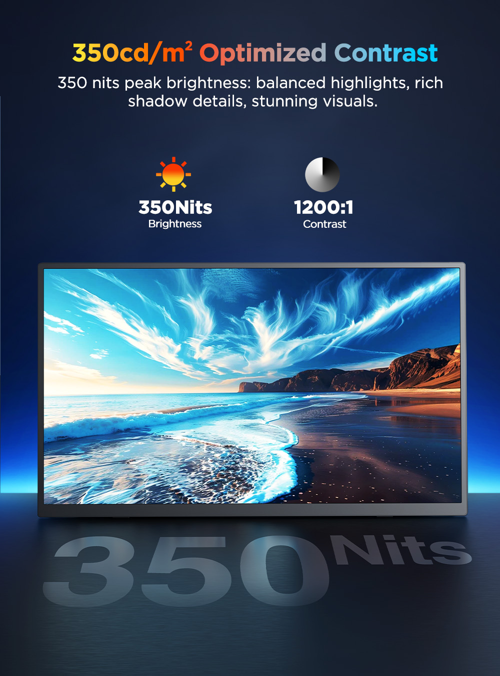 UPERFECT UColor J1 15.7 İnç 4K - Pc Gaming Y Monitor incelemesi ve fiyatı